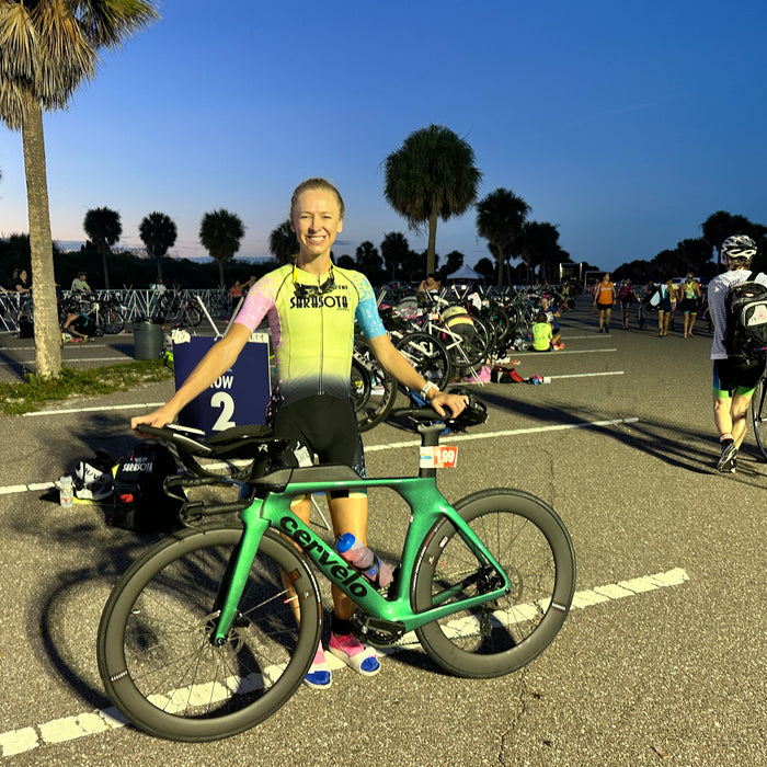 Cervelo p5 in transition