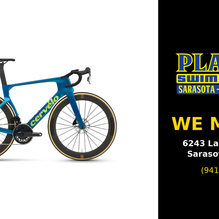 Playtri Sarasota is now at 6243 Lake Osprey Dr.