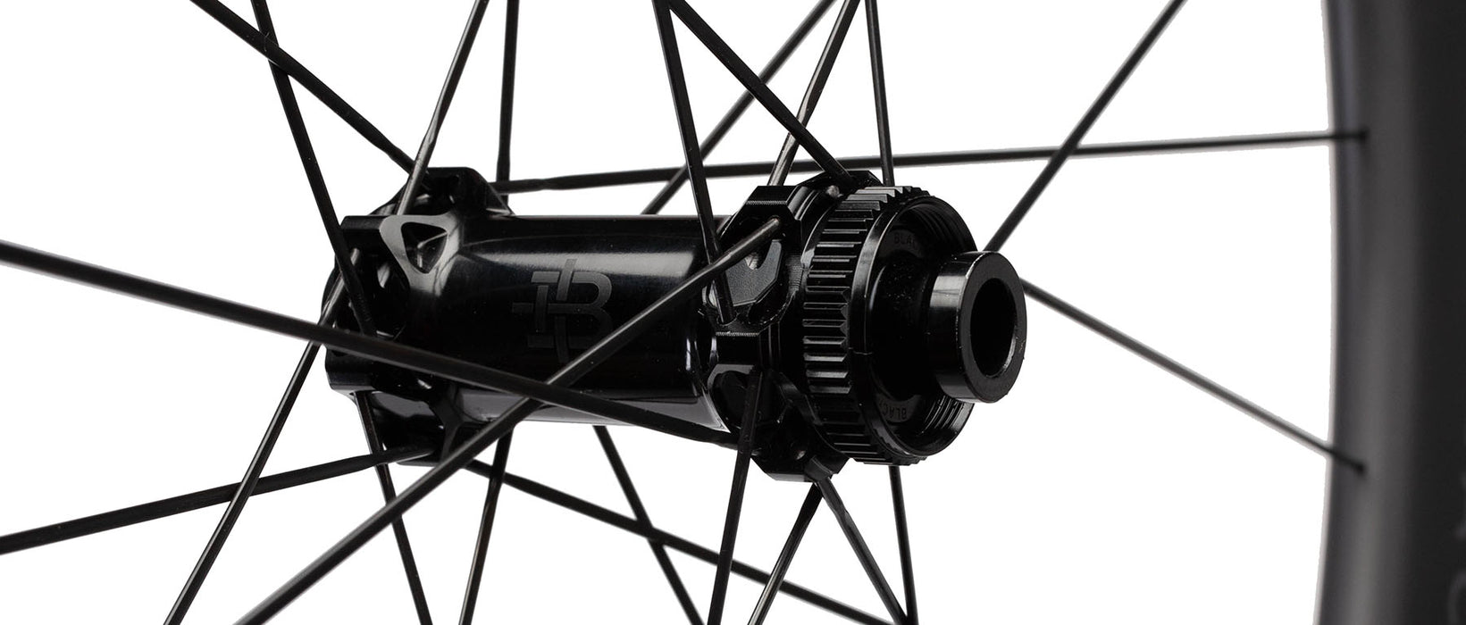 Black Inc Black Sixty Wheelset compatible with SRAM and Shimano, high-performance carbon wheels for road racing, available at Playtri Sarasota