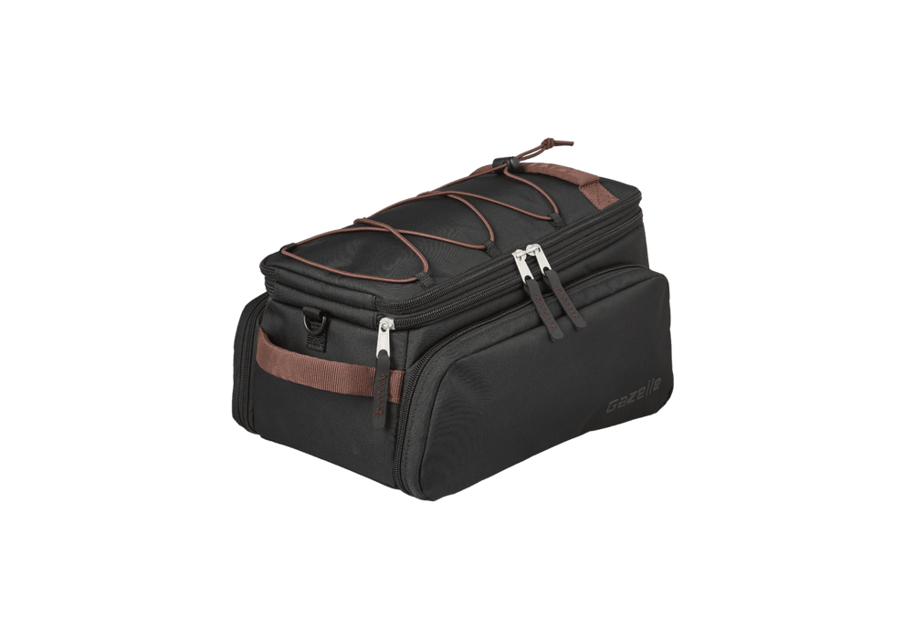 Gazelle Carrier Trunkbag Black/Brown
