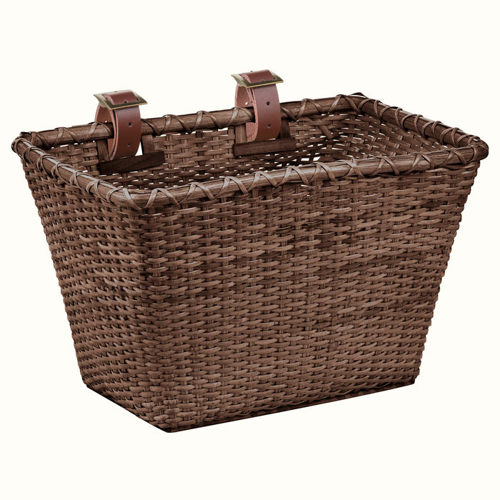 Retrospect Toto Handwoven Cane Bike Basket