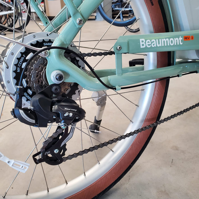 Retrospec Beaumont Rev 2 City Electric Bike - Step Through