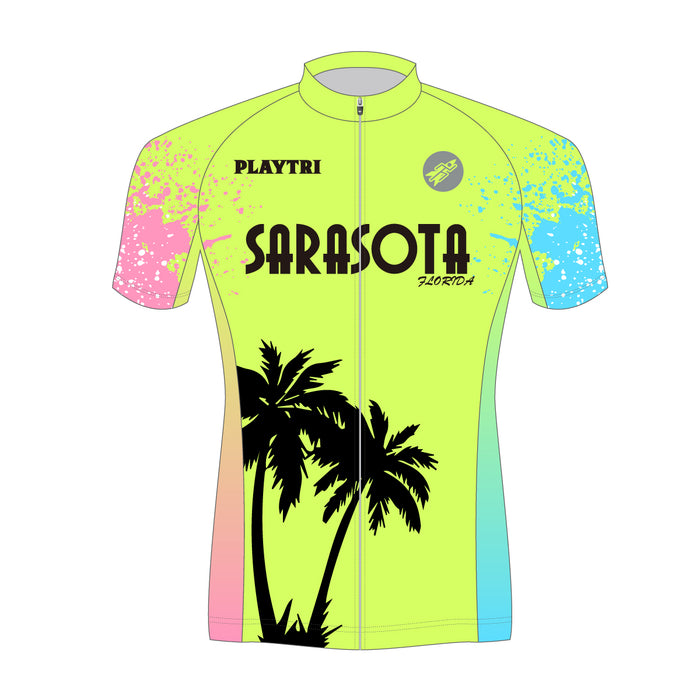 Playtri Sarasota Elite Cycling Jersey Short Sleeve