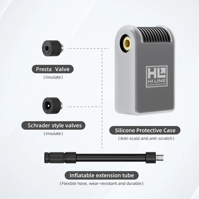 HI LINE E-Pump Pro - Digital Tire Pump from Coast to coast