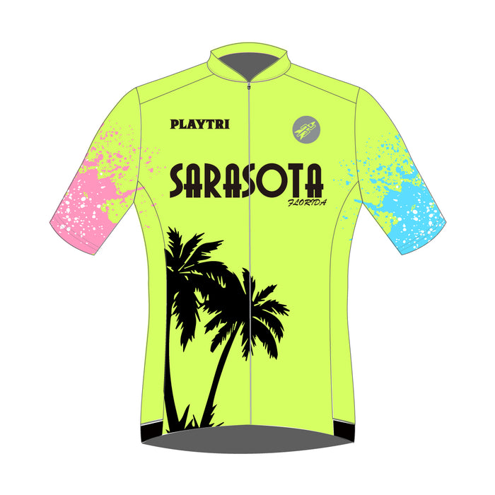 Playtri Sarasota Elite Cycling Jersey Short Sleeve