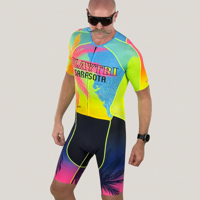Playtri Sarasota x Bomboom Men's Pro Tri Aerosuit