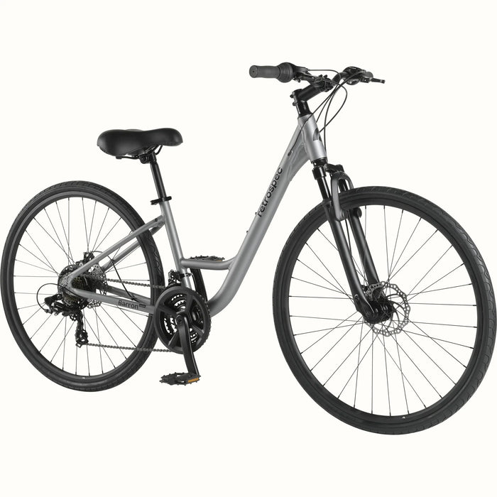 Retrospec Barron Plus Comfort Hybrid Bike - Step Through 21 Speed