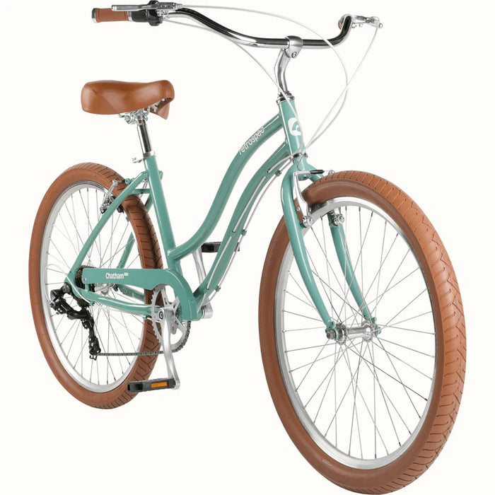 Chatham Plus Aluminum Beach Cruiser Bike - Step Through 7 Speed