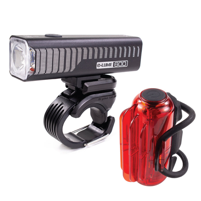 Serfas ESM-600 Combo Light USM-600/UTM-60 l Front and Rear Bike Lights