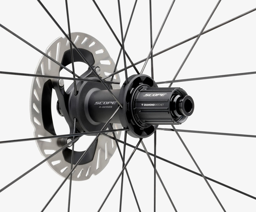 SCOPE R6 Road Race Carbon Wheelset