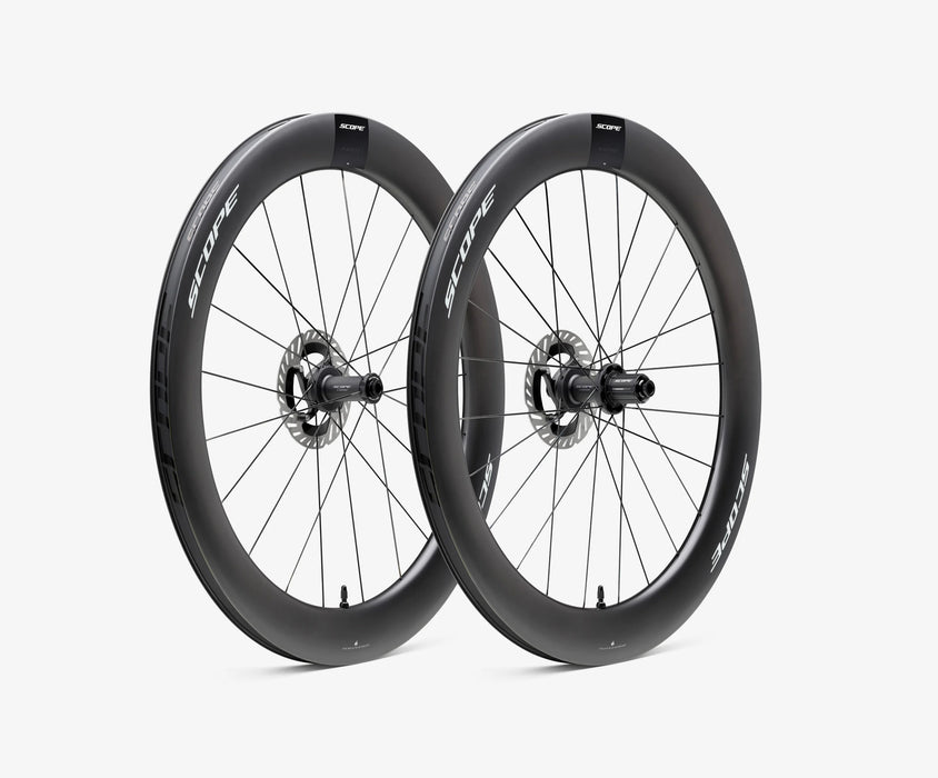 SCOPE R6 Road Race Carbon Wheelset