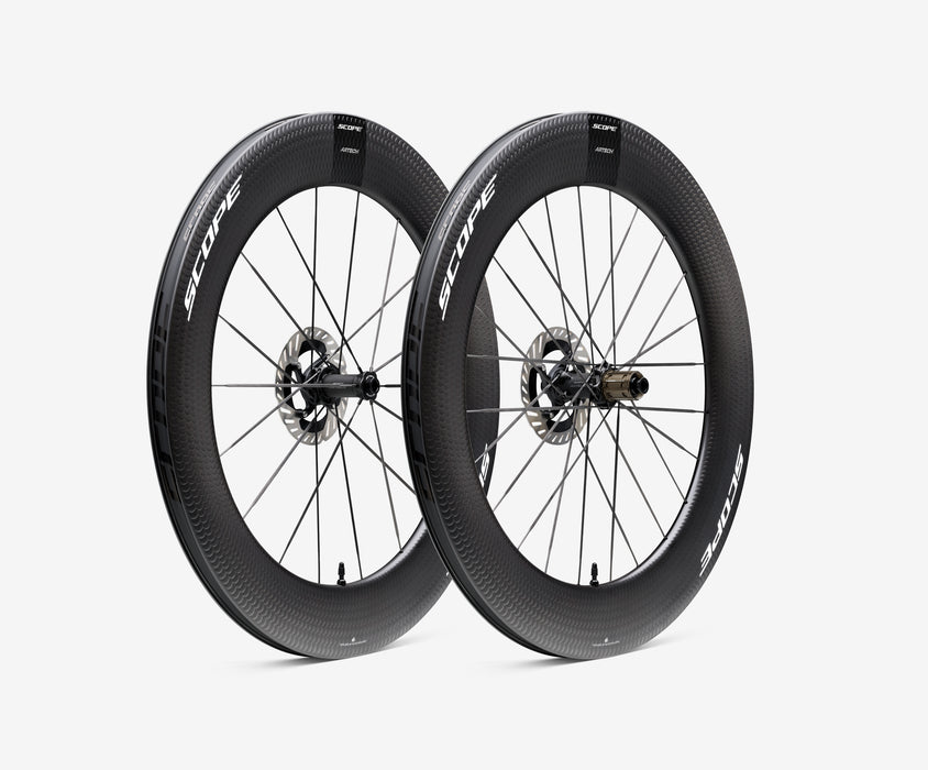 SCOPE Artech 8T, Triathlon Carbon Wheelset - CeramicSpeed Bearings