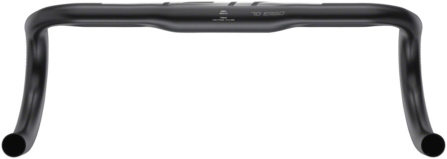 Zipp Service Course SL-70 Ergo Drop Handlebar, Aluminum, 31.8mm, Matte Black