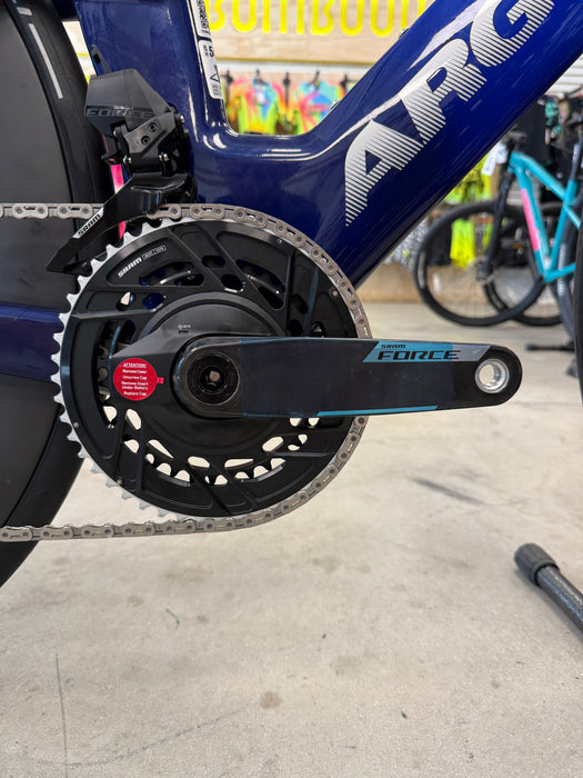 Argon 18 E-119 Tri+ Disc SRAM Force AXS, Reserve 77/88 Wheels - Triathlon bike