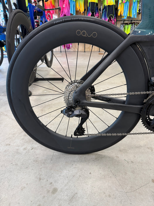 Orbea ORDU M20iLTD, Shimano Ultegra Di2, OQUO RA80LTD carbon wheels - Triathlon bike