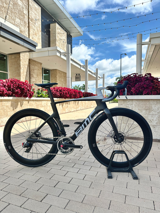 BMC Teammachine R 01 LTD - Carbon Black / Cool White