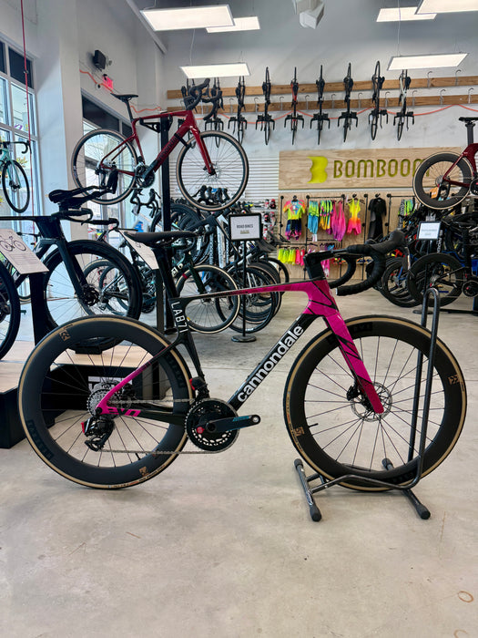 Cannondale SuperSix EVO LAB71 EF Pro Cycling Team Replica Road bike, SRAM Force E1, Reserve 57|64  Carbon Wheels