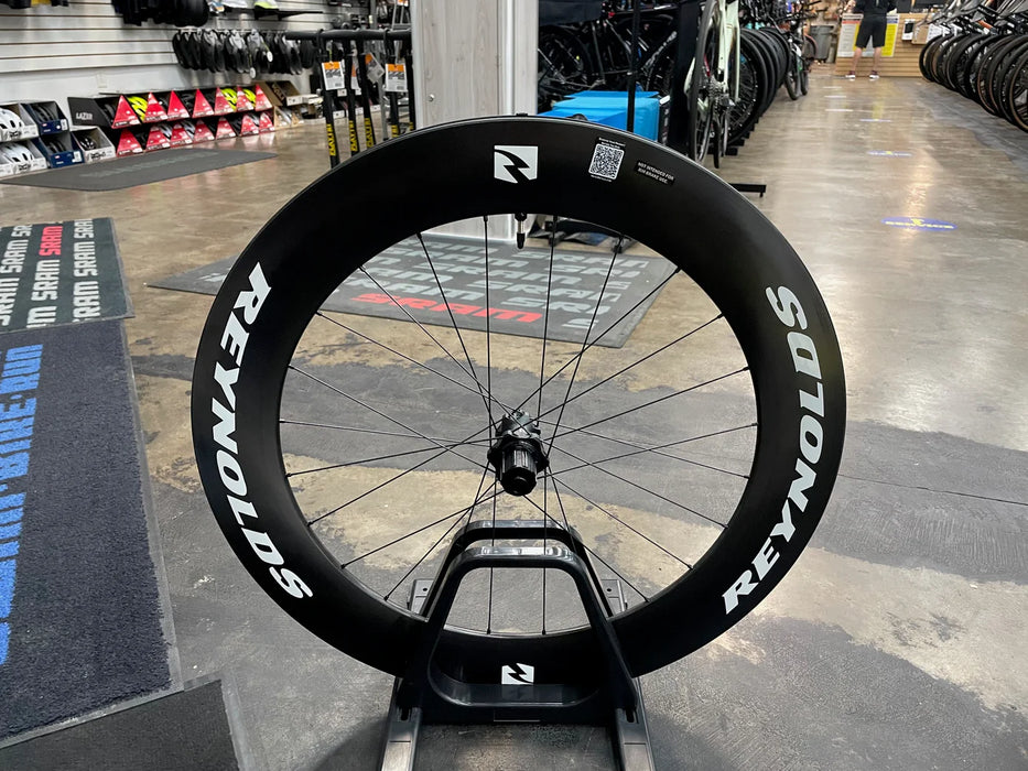 Reynolds AR80 Disc Carbon Clincher Tubeless Wheelset - White Lettering