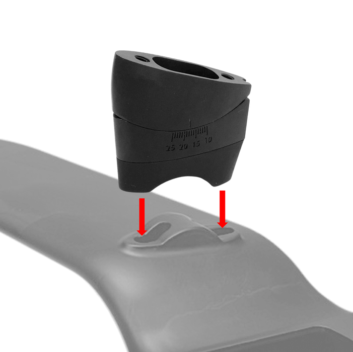 FastTT PDX Base Bar Adapter Kit (for Profile Design A2A riser)