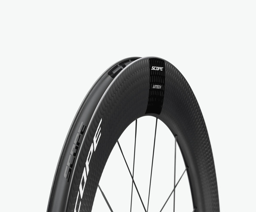SCOPE Artech 8T, Triathlon Carbon Wheelset - CeramicSpeed Bearings