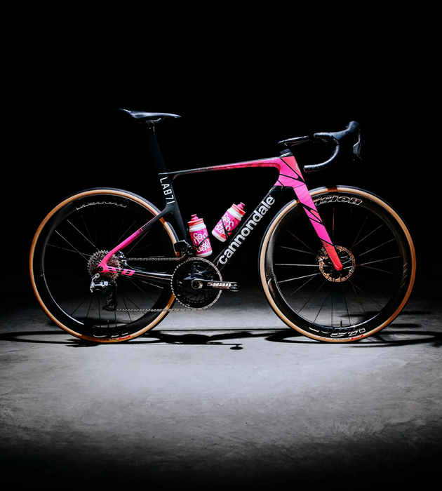 Cannondale SuperSix EVO LAB71 EF Pro Cycling Team Replica Road bike, SRAM Force E1, Reserve 57|64  Carbon Wheels