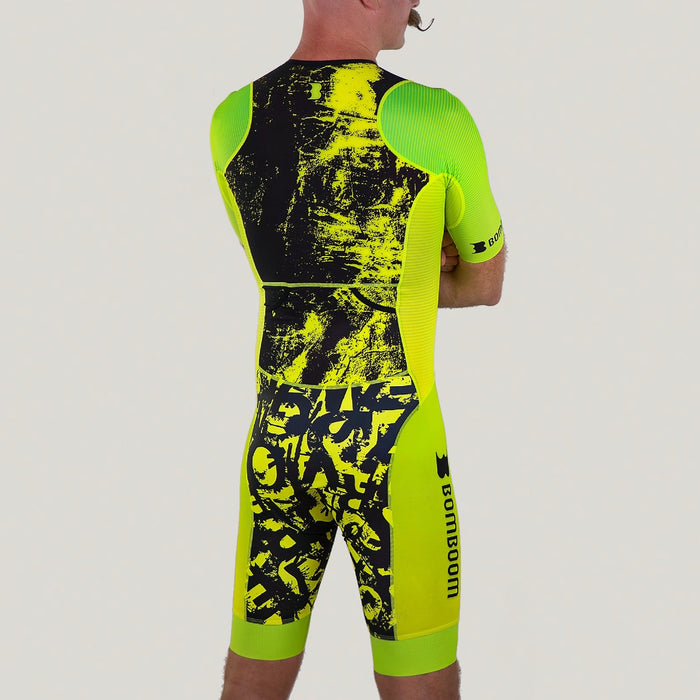 Bomboom Men's Pro Tri Aerosuit – Acid Graffiti