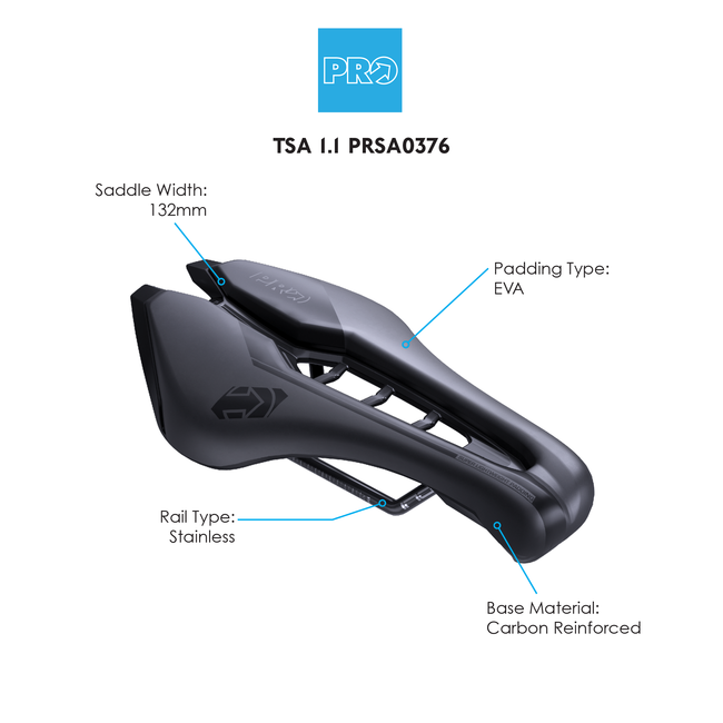 PRO TSA TT/Tri 1.1 Saddle