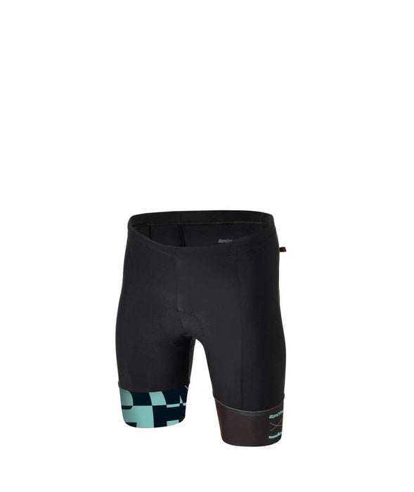 Santini X Ironman Enigma - Triathlon shorts with IMG chamois