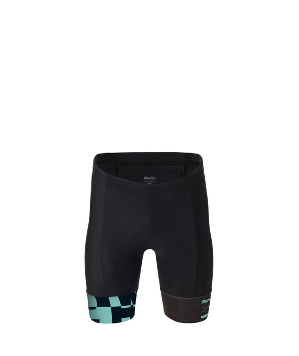 Santini X Ironman Enigma - Triathlon shorts with IMG chamois