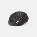 Road bike helmet, red and black, giro