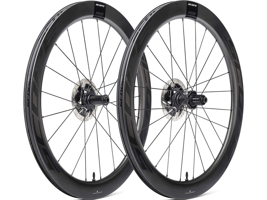 SCOPE R5 Road Race Carbon Wheelset - Black