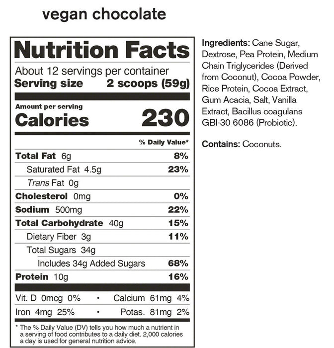 Skratch Labs Recovery 12 Serving Vegan - Chocolate