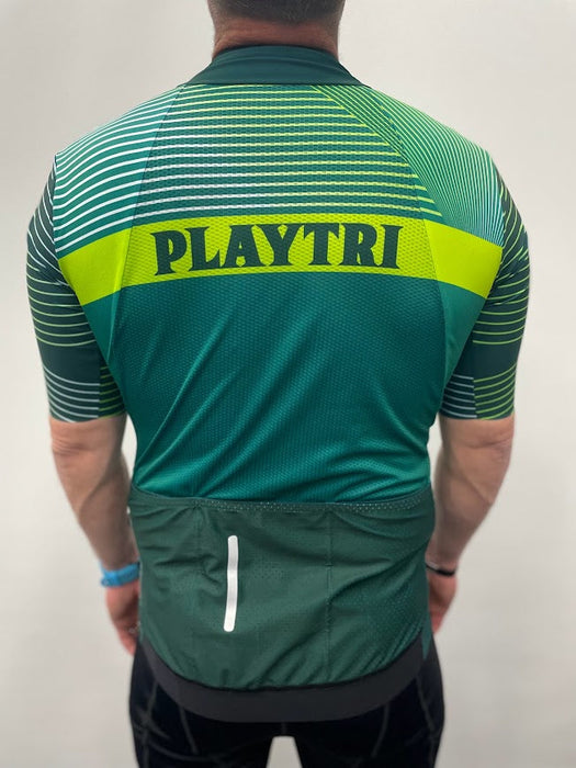 Playtri Men's Cycle Jersey - Short sleeve