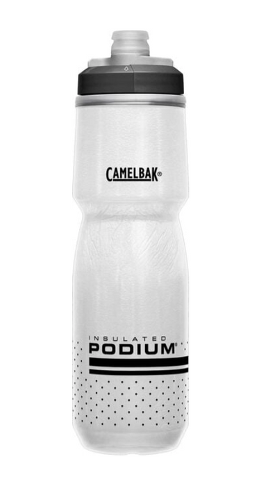 Camelbak Podium Chill 24 oz Water Bottle - White/Black