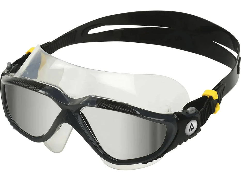 Aquasphere Vista Goggles - Silver Mirrored Lens Dark Grey/Black