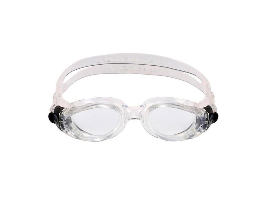 Aquasphere Kaiman (Compact Fit) Goggles- Clear Frame/Clear Lens